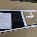 4 Flip Drawers Shoe Cabinet Storage for Entryway, Narrow Hidden Wood Shoes Organizer Cabinet Front Door Entrance Thin Free Standing Front Door Shoe Rack Storage for Entryway, Black, Large 