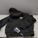 SWISSWELL Hoodies for Women Winter Fleece Sweatshirt - Full Zip Up Thick Sherpa Lined Hooded Jacket (Large, Black)