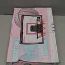 HAMSILY Indoor Basketball Hoop for Kids Girls: LED Light Over The Door Mini Basketball Hoop with Electronic Scoreboard Girl Toys Age 5 6 7 8 9 10 11 12 Year Old Girl Birthday Gifts Pink