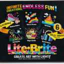 Lite Brite Classic, Favorite Retro Toy - Create Art with Light, STEM, Educational Learning, Holiday, Birthday, Gift, Boys, Kid, Toddler, Girls Age 4+, 8" X 10.25" X 1.5"