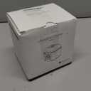 Ultrasonic Retainer Cleaner Machine, Portable 48kHz Dental Retainer Cleaner with 240ml Capacity, Digital Mouth Guard Cleaner with Timer for Denture Aligner Jewelry and Makeup Tools (White)