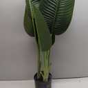 Artificial Birds of Paradise Plant Fake Banana Leaves Faux Banana Travelers Palm Tree for Home, Office, Living Room, Kitchen, Bedroom, Balcony Decor, Indoor Outdoor Perfect Housewarming Gift.