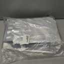 Stand Up Pouch Bags, 6" x 9", Heavy Duty, 100 Pack, Clear Front with Aluminum Foil Back - Resealable Ziplock and Heat Sealable for Food Storage