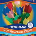 Tru-Ray Heavyweight Construction Paper, Standard Assorted Colors, 12" x 18", 50 Sheets