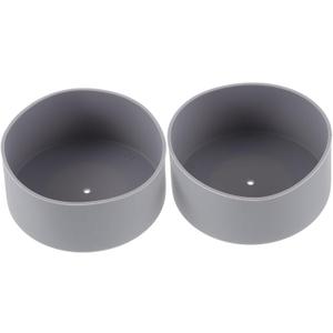 1set Silicone Bottle Boot Bottle Protector Silicone Water Cup Sleeve Floor Protector 2pcs