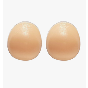 Hiplaygirl Concave Breast Forms - Round Bra Inserts Silicone Breast Prosthesis Padding Enhancers