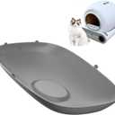 Silicone Cat Litter Mat Accessory Part, Waterproof Cat Litter Pad Replacement Part for Easy Cleaning of Automatic Self Cleaning Litter Boxes