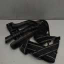 SlowTon No Pull Dog Harness - Heavy Duty Dog Harness and Leash Set for Medium Large Dogs, Reflective Tactical Harness with Soft Padded and Front Clip for Easy Walk and Training (Black L)