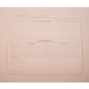 Hammond & Stephens Cumulative Record Folder - Grades K - 12, 18-5/8 L x 11-7/8 W in, 1/2 in Expansion, Pack of 25