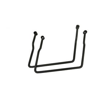 Cavalry Saddlebag Supports for 2007-up Honda Shadow Spirit VT750C2 Shaft Drive (Black)