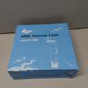AQQA Aquarium Filter, 211GPH Submersible Fish Tank Filter with Aeration & Rainfall, Multi-Layer Filtration Silent Adjustable Airflow Filter, Oxygenation Circulation Water Pumping for 40-90 Gal Tanks