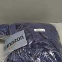 Men's Bathrobes with Hood, Soft Long Towel Robe for Men - Super Absorbent Quick Dry yet Warm (Large-X-Large, Navy Blue)