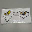 2Pack Large 5 Inch Christmas Face Eyes Stickers for Crafts Vinyl Faces Pitcher Rub on Transfers Decals for Ornaments Glass Drinking Cups Wood Decorations Balls Party Supplies (face8)