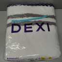 DEXI Oval Bath Mats for Bathroom, 24x43 Absorbent Bath Mat, Washable Microfiber Bathroom Rug with Non Slip Backing for Shower Floor, Beige