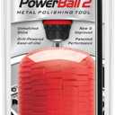 Mothers PowerBall 2, Polishing Tool with 10 Quick Swap Bit Drill-Powered, Polishes Deep-Dish Wheels & Tight Areas with Ease, Delivers Fast & Unmatched Shine (05143)