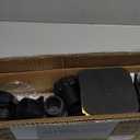 Nefish Mini Fridge Stand Universal Raised Base Adjustable Refrigerator Stands with 4 Strong Feet Washing Machine Pedestal Multi-Functional Bases for Dryer (Black)