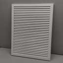 Zepoty 20"x26" Gable Vent, White