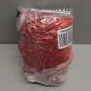 DECOLURE Satin Fitted Sheet Queen Size (1 PC) – Luxuriously Smooth & Softer Than Silk Bed Sheets w/ 15 Inch Deep Pocket Hypoallergenic Wrinkle Free, Secure Snug Fit, Elastic Corner Straps (Red)