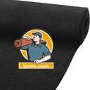 SAVUK Speaker Box Carpet Car Sub Woofer Trunk Liner Felt Black Fabric for RV, Boat, Truck, Automotive Interior, Marine, Home Floor (40" x 40" Anthracite)