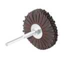 uxcell Abrasive Cloth Flap Wheel Sanding Star 1/4-Inch Shank for Woodworking Root Carving Furniture Polishing 240 Grit