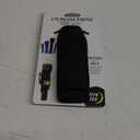 Nite Ize Lite Holster Stretch, Expandable, Secure Flashlight Holder With Belt Clip, Universal Sizing,N00874-BRK,Black
