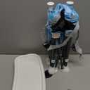 PandaEar Portable Travel Booster Seat with Tray| Folding Baby Seat Booster High Chair for Dining Table| Compact Camping Chair for Lawn, Beach Indoor/Outdoor Use| Toddlers, Kids (Light Blue)