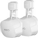 COOLWUFAN Outlet Wall Mount Holder for eero 6 or eero 6+ mesh Wi-Fi System [NOT Fit for eero mesh], No Messy Wires, Easy to Install Mount Holder for eero 6 & eero 6+ mesh Wi-Fi System (2 Pack)