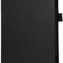 PU Leather Stand Double-Sided Clip Cover Suitable for Xiaomi Redmi Pad 2 11inch 2025 Two-fold Back Support Drop-Proof Case(Black)