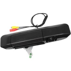 Riloer Tailgate Handle Rear View Camera, Tailgate Door Handle Camera, 2005-2015 Compatible with Toyota Tacoma, Backup Tailgate Camera with Static Guidelines