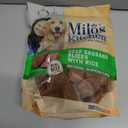Milo's Kitchen Beef Sausage Slices with Rice Dog Treats, 18 Ounce (Pack of 4), Best By: JUN 28 2026
