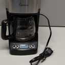 Capresso 5-Cup Mini Drip Coffee Maker, Black and Stainless Steel