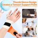 Generic 1Pcs Ultra-Thin Elastic Wrist Brace Wrist Wraps, Compression Wrist Straps Wrist Support for Carpal Tunnel Arthritis Tendonitis Sprains Wrist Pain, Soft Wristband Fits Both Hands (Beige)