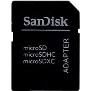 SanDisk MicroSD to SD Memory Card Adapter , Black 