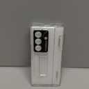 for Samsung Galaxy Z Fold 7 Case with Hinge Protection, All-Inclusive Integrated Hinge Cover Built in Screen Protector Kickstand Crystal Clear PC Slim Protective Case for Z Fold 7 Clear