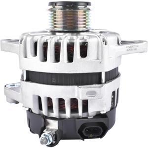 Alternator Replacement for Hyundai Accent Kia Soul Rio 2017-2022 130A 12V CW 6-Groove Clutch Pulley 373002B970 2626125