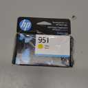 HP 951 Yellow Ink Cartridge | Works with OfficeJet 8600, OfficeJet Pro 251dw, 276dw, 8100, 8610, 8620, 8630 | Eligible for Instant Ink | CN052AN