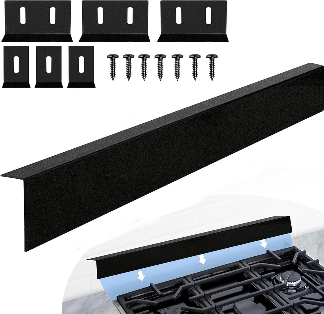 30" Stove Gap Filler,Slide-in Range Rear Filler Kit-Stainless Steel Backsplash for Stove,Range Gap Filler,Stove Trim Kit with Most Brands Between Stove and Backsplash,Oven Gap Filler