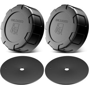 3-1/4" Leak-Proof 88-3980 Cap for Toro Commercial Lawn Mowers & Z-Master Time Cutter Fits Models 88-3980, 88-3990, 71182, 71184, 71191, 71192, 71200 Secure Fit Gas Cap Assembly 2 pack