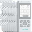 Dual Channel TENS Unit Muscle Stimulator Machine9 Modes with 20pcs Premium Electrode Pads for Pain Relief