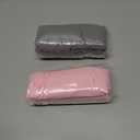 Biloban Crib Sheets Girl Fitted, 2 Pack Crib Sheet Fits for Standard Crib Mattress, Neutral Toddler Bed Sheets for Baby Boys, Grey & Pink, 52X 28