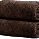 Tens Towels Pack of 2 Extra Large Bath Sheets 35 x 70 Inches, 100% Cotton, Larger & Lighter Weight, Quicker to Dry, Super Soft & Absorbent, Oversized Bath Towels, Brown