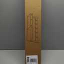 Coat Rack Wall Mount with Shelf, 26IN Wooden Coat Hanger Hooks Wall Mount with 8 Metal Hooks, Hanging Shelf with Hooks, Retro Walnut ([26 IN] B)