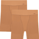 Hanes Women's Moves Underwear, Anti-Chafe Slip Shorts, Microfiber Slip Shorts for Women, 2-Pack, Large