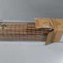 No Drill Cordless Bamboo Roman Shades, 26" W × 48" H, Highfield Teak