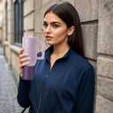 Silicone Boot Compatible with Sinple Midern 24/30/40 oz Tumbler with Handle/Trek Pivot, Protective Anti-Scratch Bottle Bottom Sleeve Cover Compatible with Sinple Midern Tumbler (Chameleon Purple)