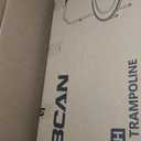 BCAN 450LBS/550LBS Foldable Mini Trampoline, 40"/48" Adult Fitness Trampoline with Durable Bungees, Stable & Quiet Exercise Rebounder,Great Mini Trampoline for Indoor/Garden Workout