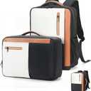 Travel Laptop Backpack, Large Work Bag for Women Men, Carry On Luggage Suitcase Airline Approved Personal Item Backpack, 17" Waterproof Computer Bag for College Hiking Weekender Essentials