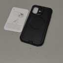 ESR for iPhone 17 Case with Stash Stand, 7X Military-Grade Drop Protection with Camera Control, Shock-Absorbing Phone Rugged Cover, Compatible with MagSafe Accessories, Cyber Series, Black