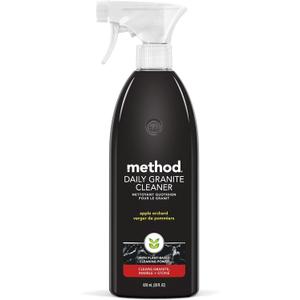 Method Daily Granite Cleaner Spray, Apple Orchard, Cleaning Agent for Granite, Marble, and Other Sealed Stone, 28 oz Spray Bottle (Pack of 1)
