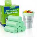 Small Trash Bags 1.2 Gallon: YHEEL Bathroom Trash Bags Unscented Small Garbage Bags Strong Leak-Proof Trash Liners for Office Bedroom - 150 Counts